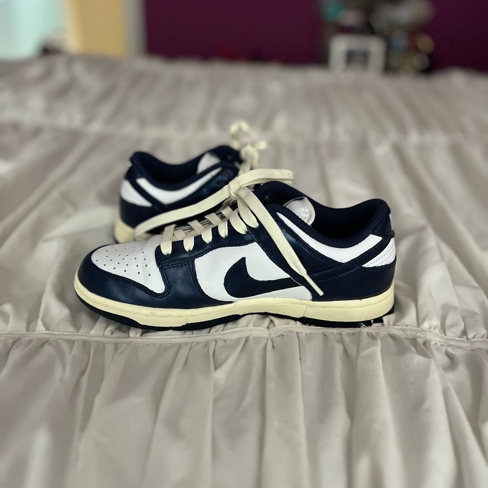 Nike Dunk Low Vintage Navy Women’s size 7